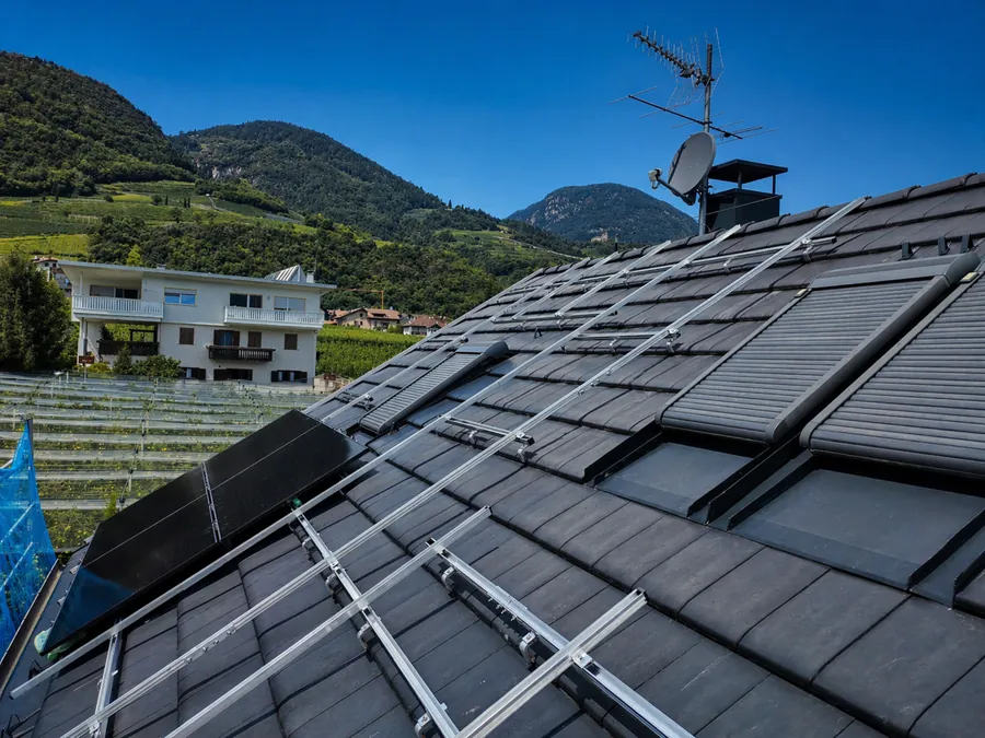 Montaggio FV sul tetto